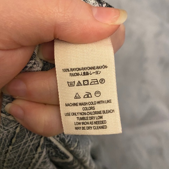 Free People Floral Print Long Sleeve Size XS - Picture 8 of 8